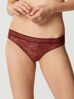 Tüllspitze String MISS LEJABY Von Maison Lejaby -MAISON LEJABY Verkäufe tanga rost 16462 miss lejaby maison lejaby 1