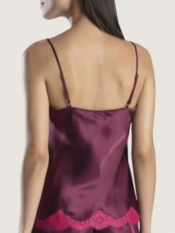 100% Seide Top SOIE D´AMOUR Fein Von Aubade -MAISON LEJABY Verkäufe top seide beere ms38 soie d amour aubade 2 1 1 1