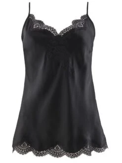 100% Seide Top SOIE D´AMOUR Exquisit Aubade -MAISON LEJABY Verkäufe top seide schwarz ms38 soi d amour aubade 1 1