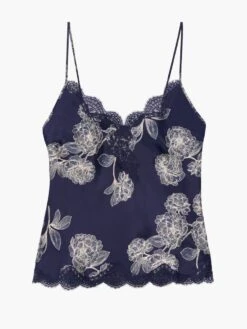 100% Seide Top TOI MON AMOUR Von Aubade 19 100% Seide Top TOI MON AMOUR Von Aubade -MAISON LEJABY Verkäufe top toi mon amour qs38 nachtblau aubade