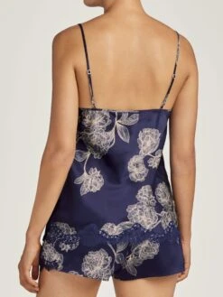 100% Seide Top TOI MON AMOUR Von Aubade 18 100% Seide Top TOI MON AMOUR Von Aubade -MAISON LEJABY Verkäufe top toi mon amour qs38 nachtblau aubade 3