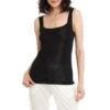 Trägertop Aus 100% Wirkseide PURE Schwarz Oder Weiss Von Gattina -MAISON LEJABY Verkäufe traegertop wirkseide 387086 schwarz gattina 8
