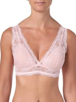 Triangel-BH Bügellos COLETTE Rosa Aus Spitze Von Imec -MAISON LEJABY Verkäufe triangel bh spitze colette 70362 rosa imec 1
