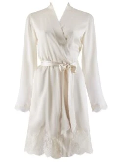 100% Seide Kimono TOI MON AMOUR Viele Farben Von Aubade -MAISON LEJABY Verkäufe z kimono seide perlmut ms65 soie d amour aubade 1